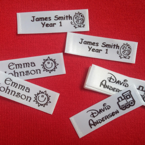 Sew in Name Labels - From 10 labels