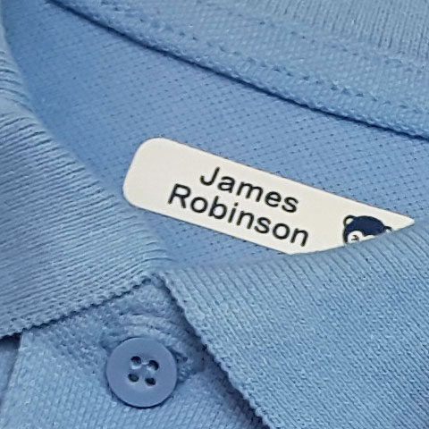 Uniform Name Labels. Clothes Labels for School Uniform.