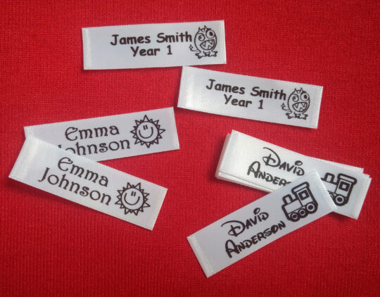 50 Sew In Labels - Name Tapes and Labels