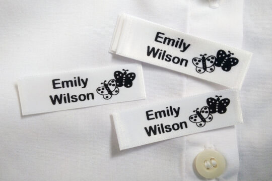 50 Sew In Labels - Name Tapes and Labels